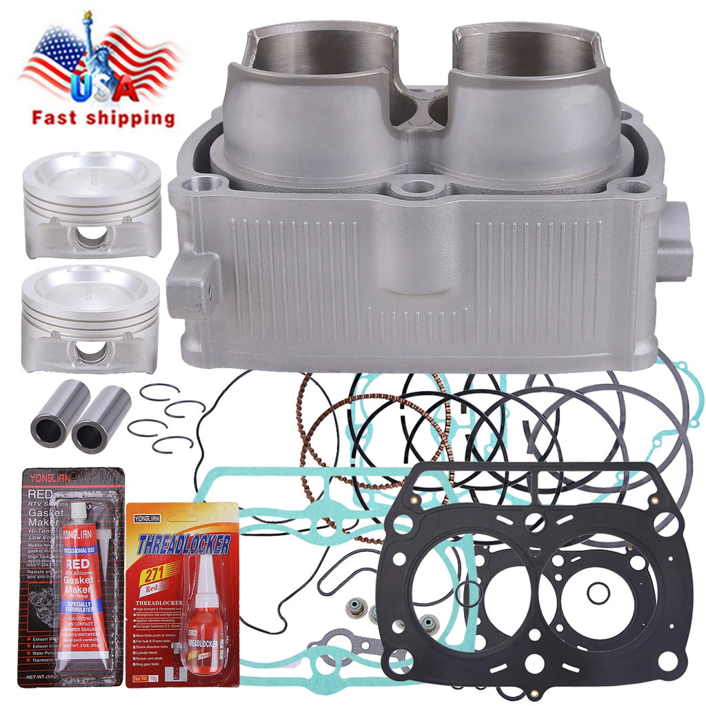 Top End Kit for Polaris Ranger 800, RZR 800 (2008–2014) - Cylinder, Piston, Gasket