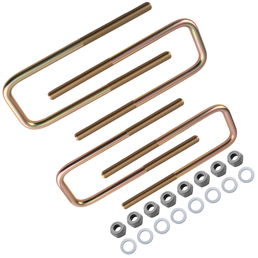 Complete U-Bolt Kit for Chevrolet Silverado GMC Sierra C1500 (1988–2019) 40Cr