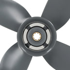 10" 4 Blade Aluminum Propeller for Honda Yamaha Outboard (8-20HP)