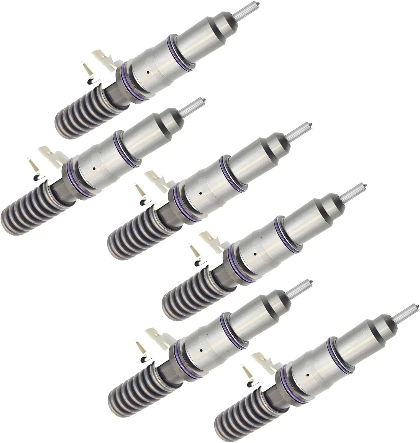 6Pcs Fuel Injector 21457950 for Volvo D11F (2007)