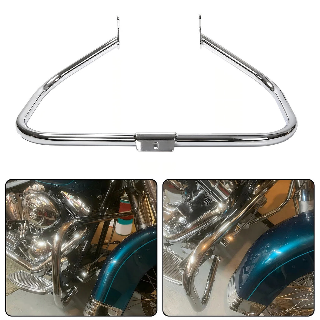 1 1/4" Engine Guard Highway Crash Bar for Harley Softail Fatboy Heritage (2000–2017)