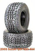 Set of 2 UTV ATV Tires 23x11-10 for 2005 Suzuki QUV 620 4X4