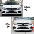 Front Bumper Splitter Lip for Mercedes Benz C Class (2019-2021)