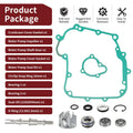 Water Pump Impeller Shaft w/ Gasket Kit for Kawasaki Brute Force 300 (2012–2024)