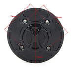 Fuel Gas Tank Cap Cover for Kawasaki Ninja 400 650 Z900 Versys 1000 (2018–2023)