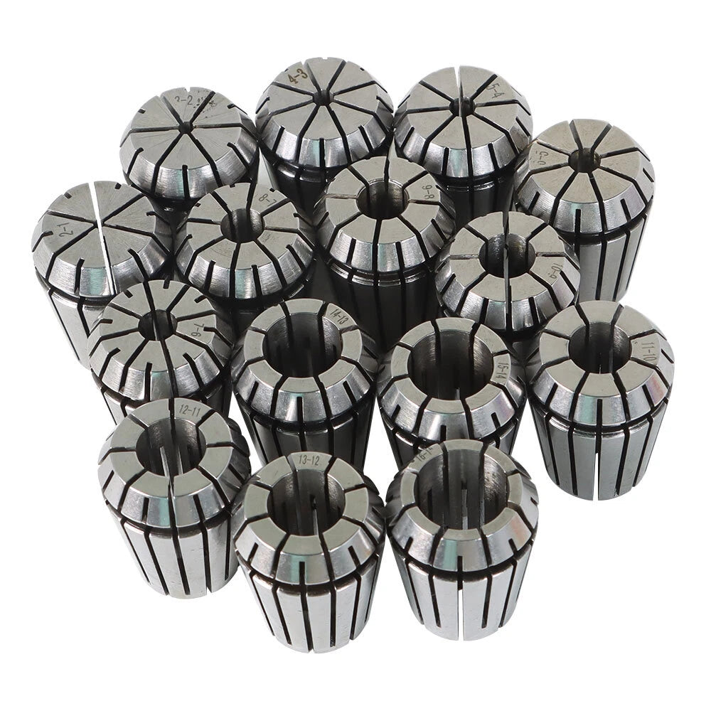 15Pcs Spring Collet Set for CNC Engraving Machine (ER25)