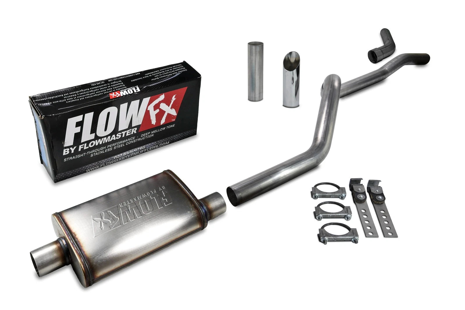 2.5" Aluminized Exhaust Tip for Jeep Cherokee XJ 4.0L (1984–2001) Flowmaster FlowFX