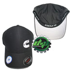 Cummins Flexfit Hat Black Wicking Cap for