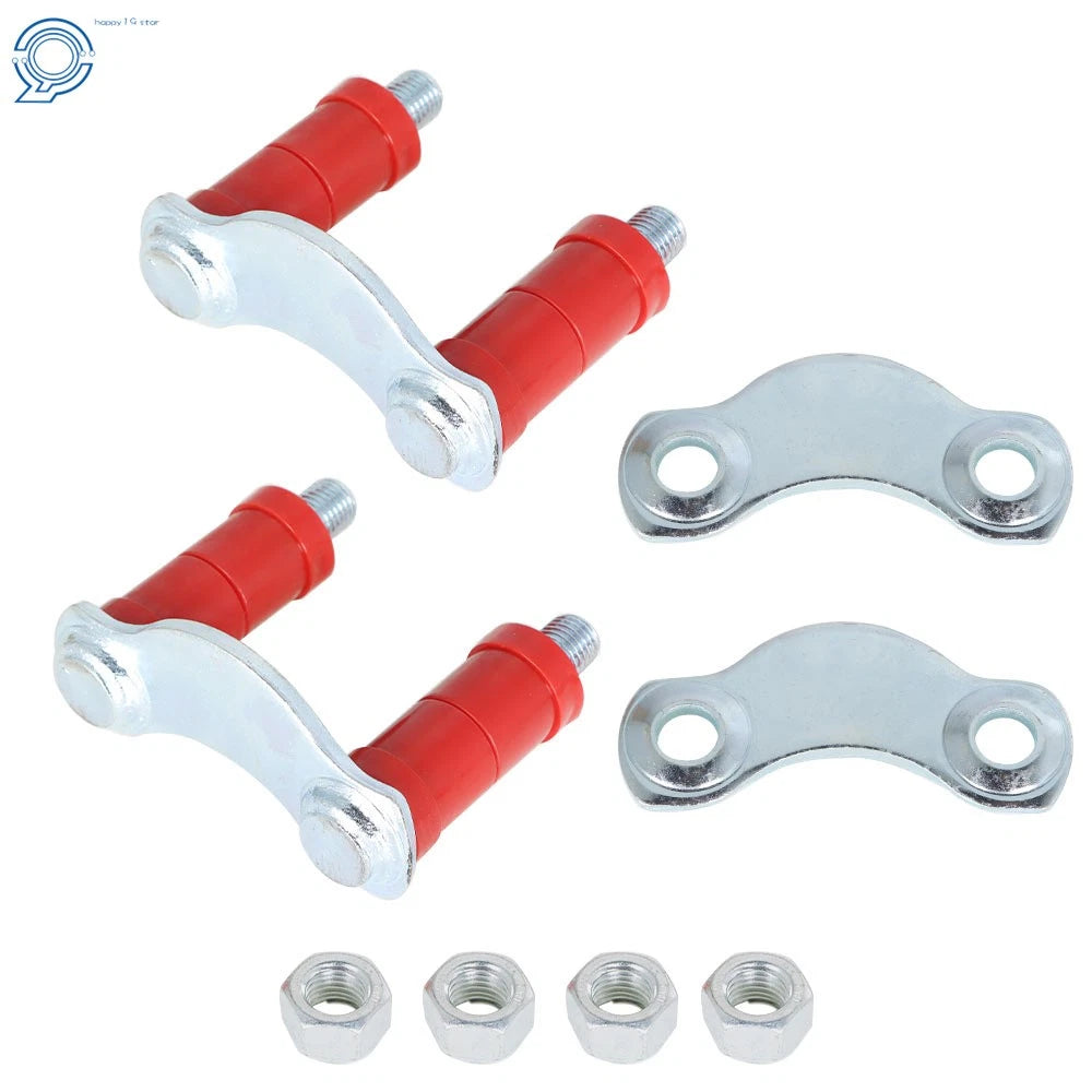 Set of 2 Rear Leaf Spring Shackles for Chevrolet Bel Air 150 (1955)