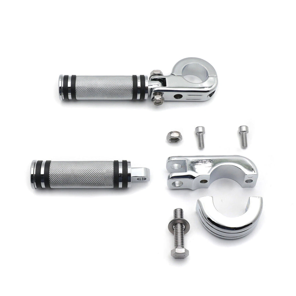 Foot Pegs for Honda GoldWing GL1800 GL1500, Harley Sportster (w/1.25" guard)