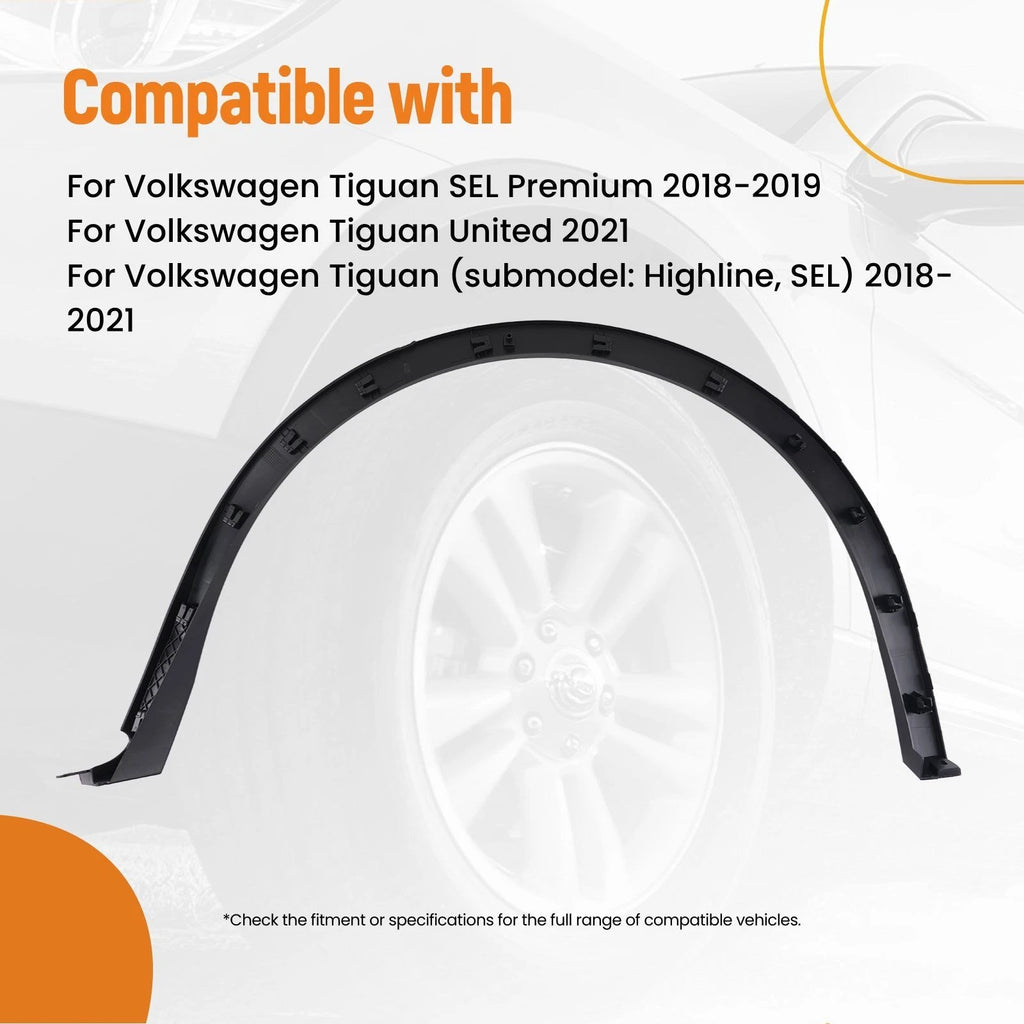 Fender Flare Molding Trim RH for Jeep Cherokee (2014–2018)