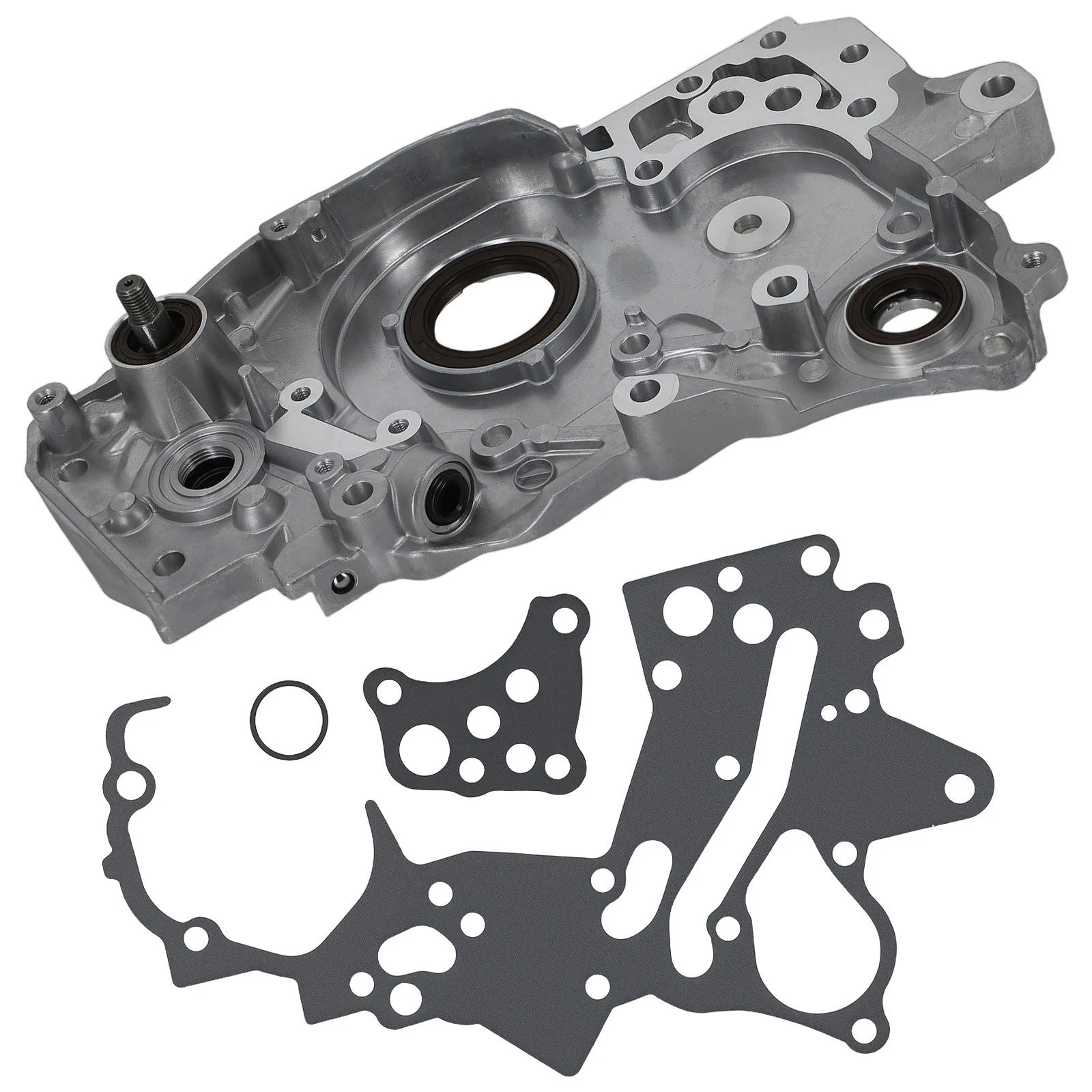 Oil Pump with Timing Cover for Dodge Stratus 2.4L SOHC 2001-2004 MD366260