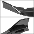 4Pc Front Bumper Lip Spoiler Splitter Body Kit for Dodge Charger SRT (2015–2020)