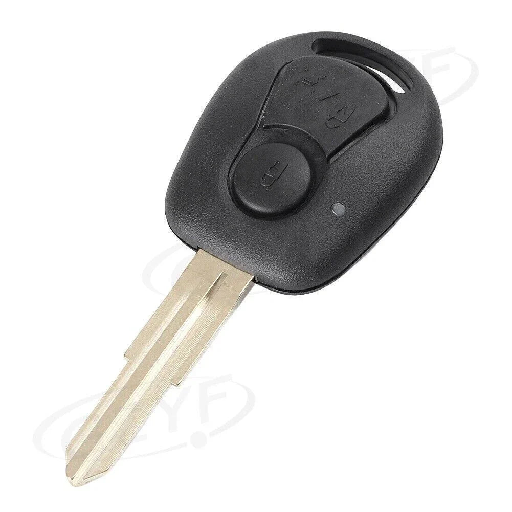 Buttons Remote Key Fob Shell Case for Ssangyong Actyon Kyron Rexton (2005-2017)
