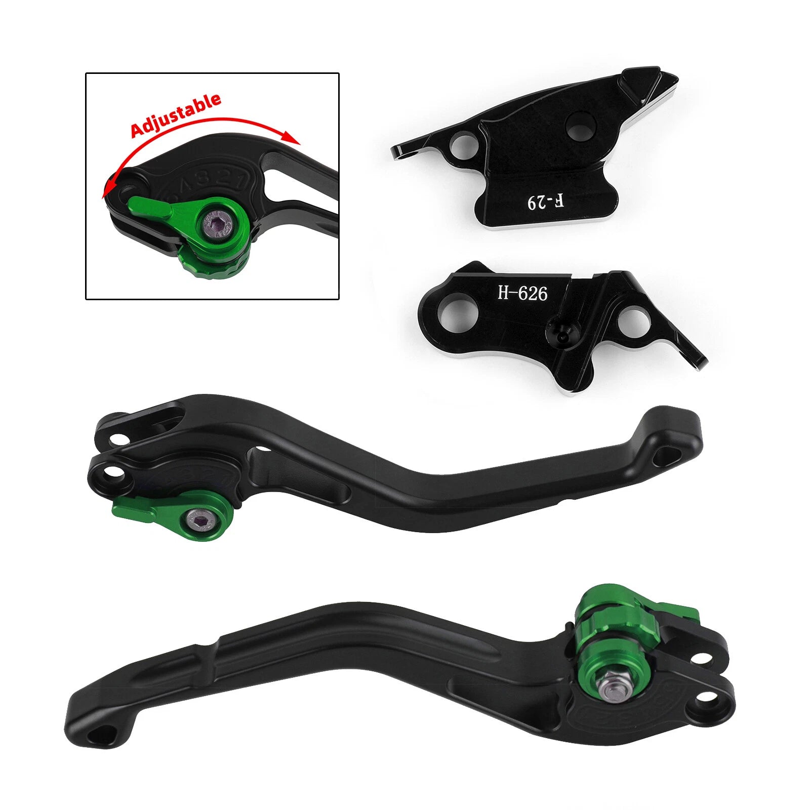 Short Clutch Brake Lever for Honda CBR929RR (2000–2001) T9