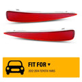 Red Rear Reflector Bumper for Toyota Yaris (2012–2014) 52164-52100 V