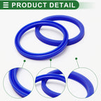 Set of 5 Oil Seal Rotary Shaft Seal 85x100x9mm High Pressure TPU