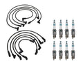 Denso 8mm Wire Set & 8 Iridium Power Spark Plugs for V8 (4.4–6.6)
