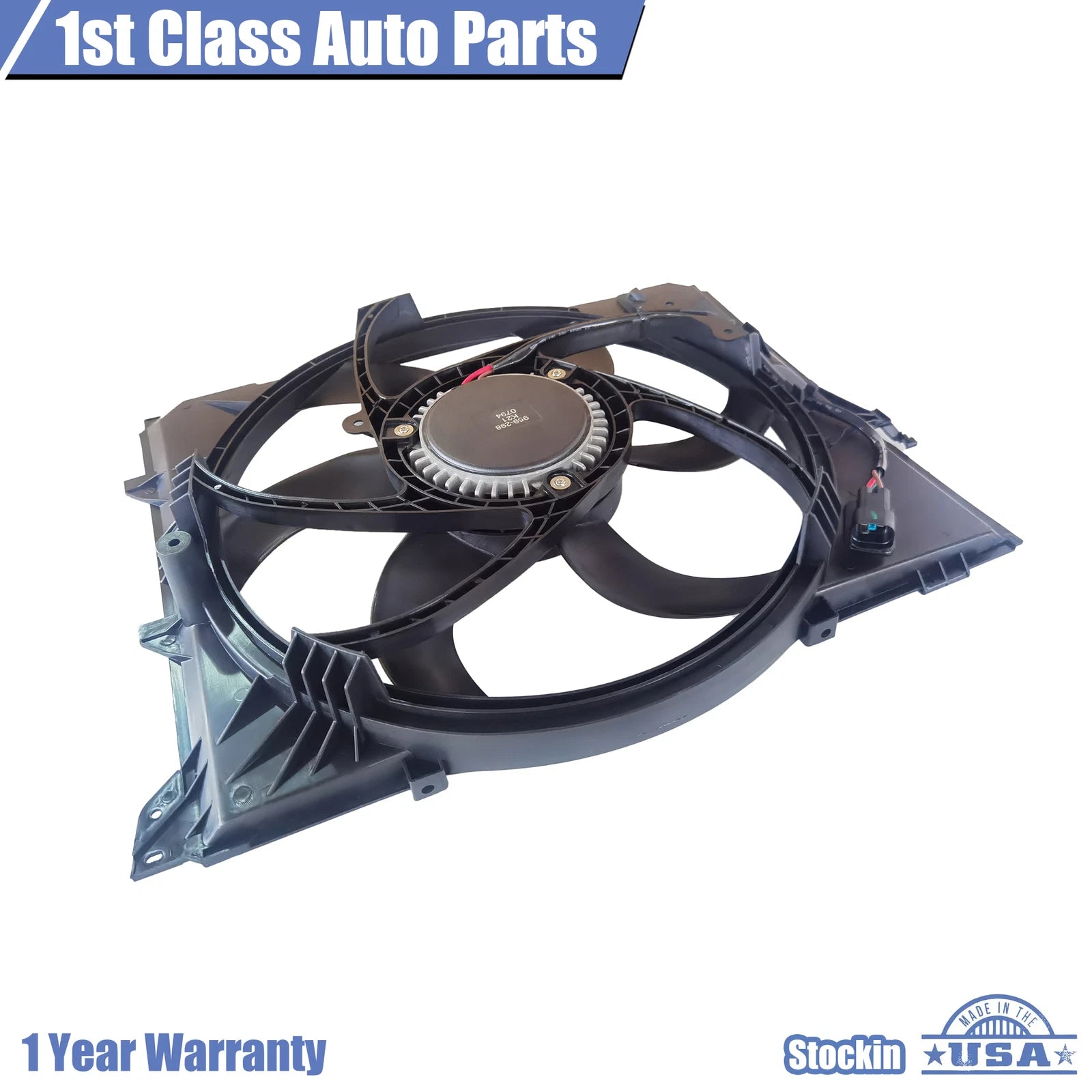 Brushless Motor Radiator Cooling Fan for BMW E90 128i 325i 328i Z4 (2007–2013)