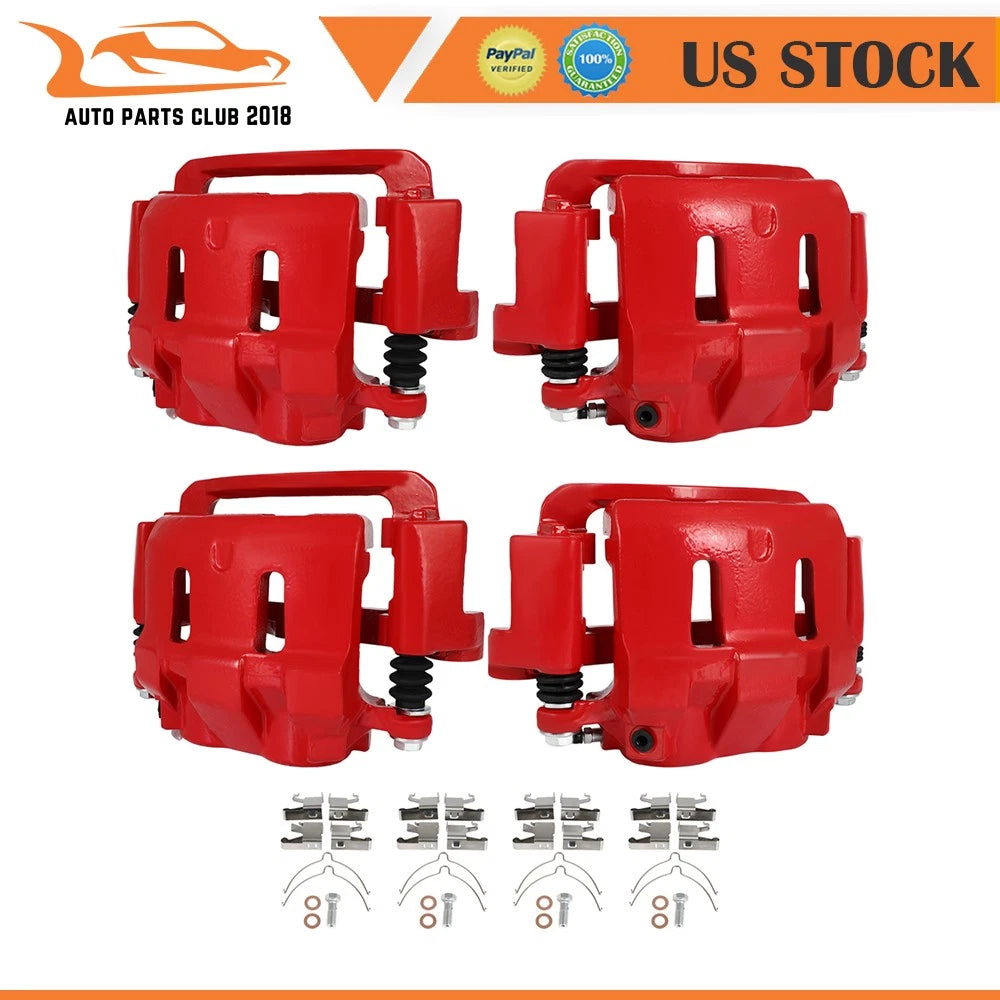 Front & Rear Brake Calipers for Ford F-250 F-350 Super Duty (2000–2004)