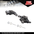 2X Front Right Spindle Knuckle Hub for Chevy Silverado 2500