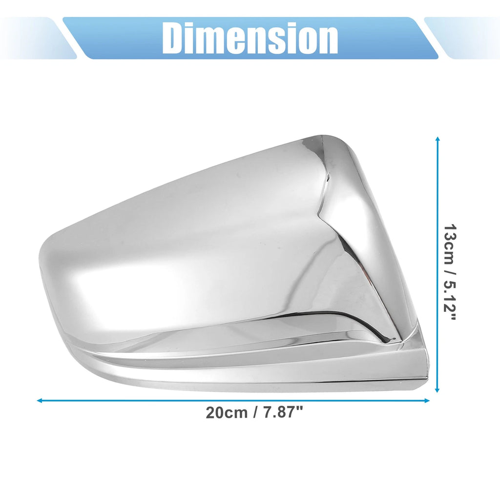 1 Pair Chrome Plated Top Half Mirror Cover for Chevrolet Malibu  731618519379
