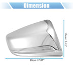1 Pair Chrome Plated Top Half Mirror Cover for Chevrolet Malibu  731618519379