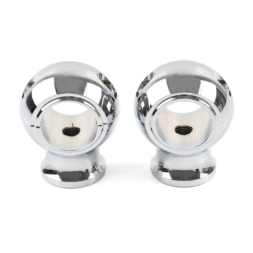 2X 1.25'' Fat Handlebar Risers Clamp for Harley Touring Road King Dyna Fat Boy