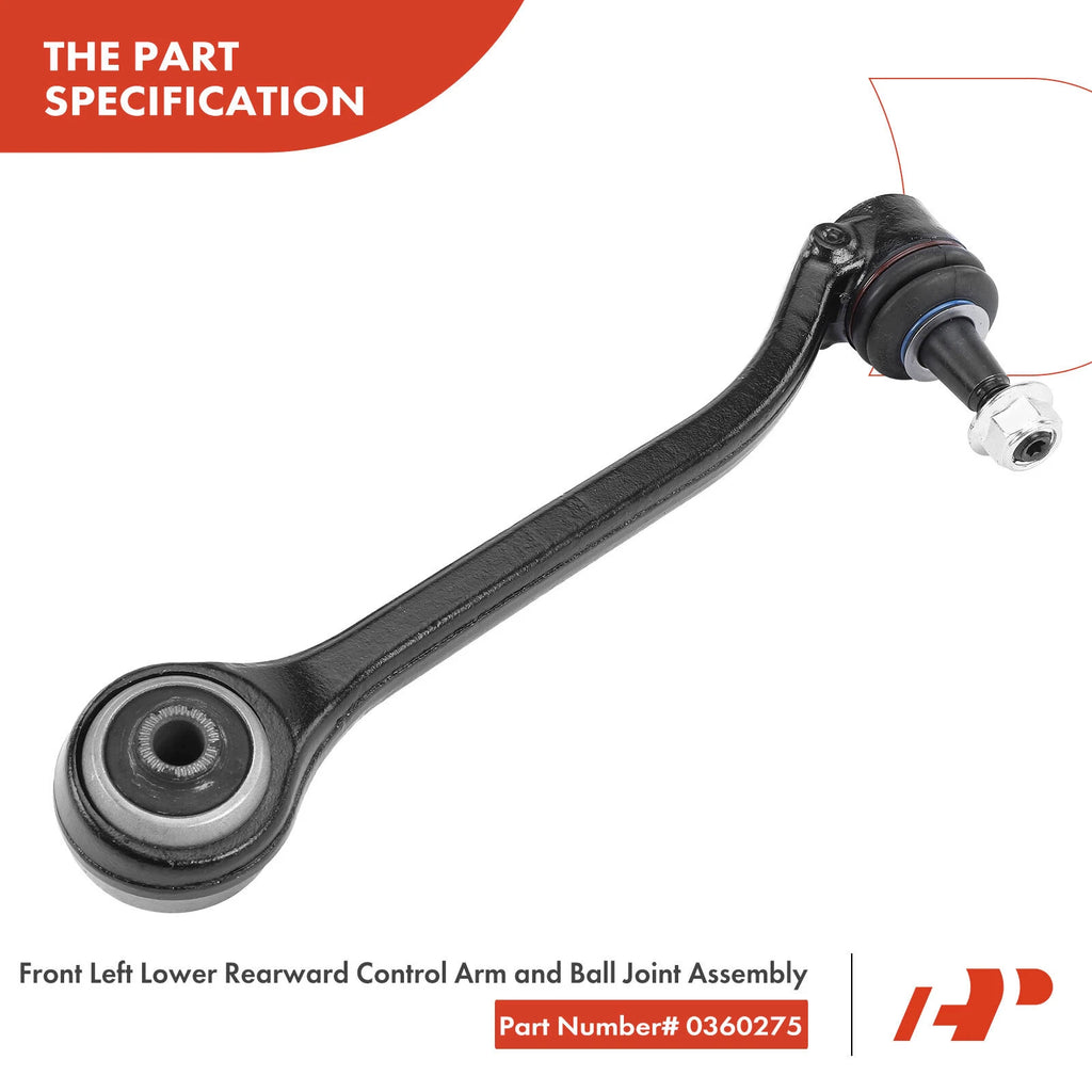 Front Lower Rearward Control Arm with Ball Joint for BMW X3 (2004-2010)