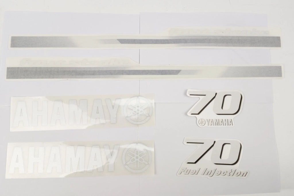 Sticker Kit for Yamaha 4T 70HP 4 Stroke Outboard (Anti-UV)