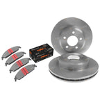 Front Disc Rotors + Brake Pads for Falcon BA BF FG XT XR6 XR8 (2002-2012)