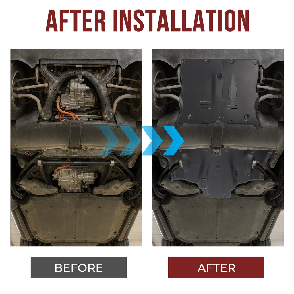 Skid Plate Set for Tesla Model 3 & Y (2017–2024) Engine Guard
