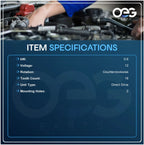 Starter for Briggs & Stratton 14HP 16HP 18HP (Various Years)