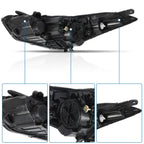 Front Right Headlamp Assembly for Hyundai Elantra (2011–2013)