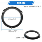 2X Speaker Spacer Ring for Ford Fiesta (6.5")