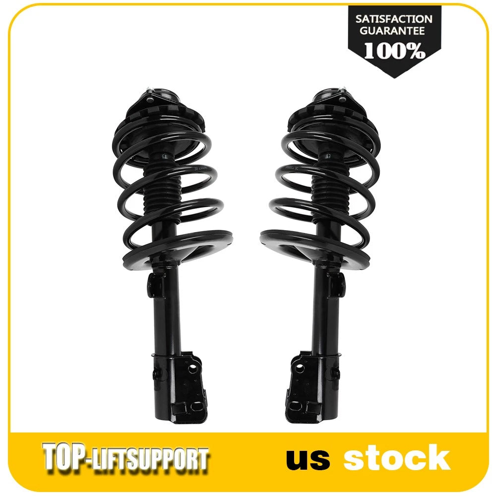 2X Front Complete Strut Spring for Chrysler Town & Country, Dodge Caravan