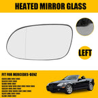 Heated Rearview Mirror Glass w/Backing for Mercedes-Benz CLK320 CLK430 (H)