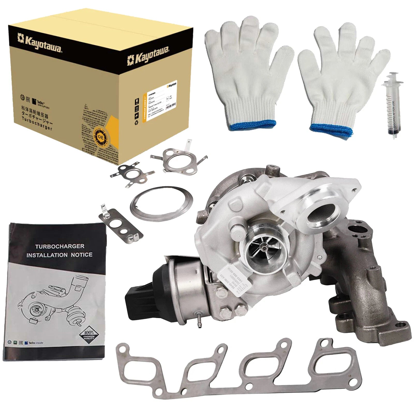 Turbocharger for VW Passat Audi Q3 Skoda 2.0L TDI (2013–2020)