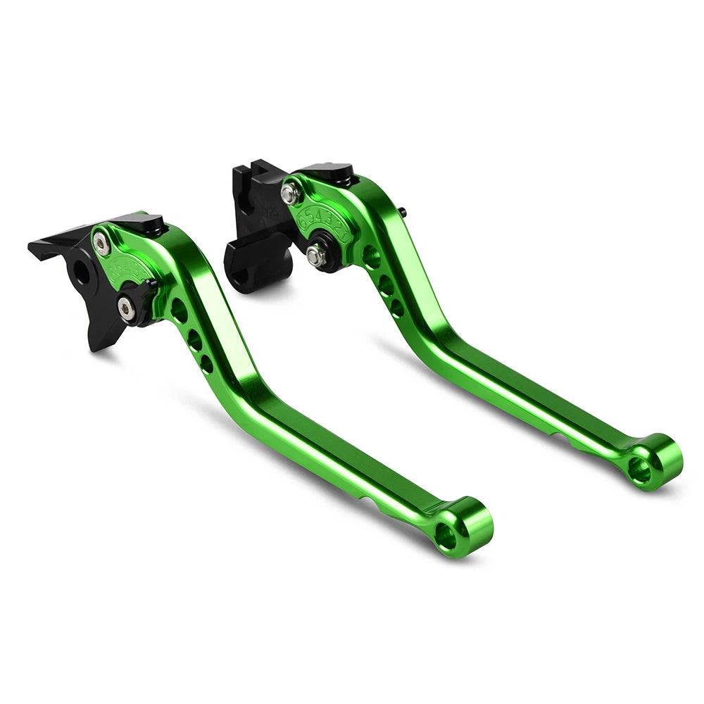 Long Clutch Brake Levers for Kawasaki Ninja ZX10R (2004–2005), ZX12R (2000–2005)