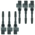 Set of 6 Ignition Coils for Audi RS5 S4 S5 SQ5 Porsche Panamera (2010–2020)
