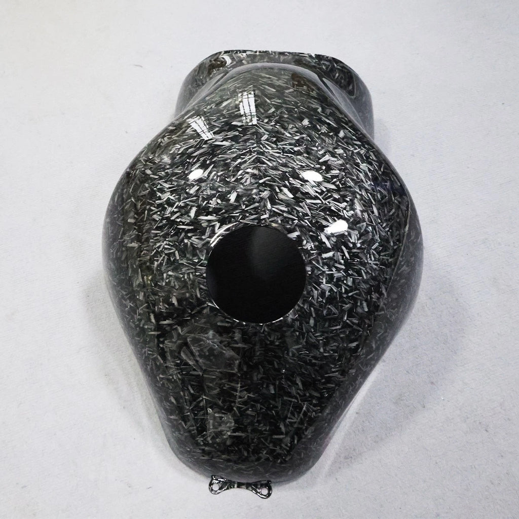 Forged Carbon Fiber Gas Fuel Tank Cover for Suzuki Hayabusa GSX1300R (1999–2007)