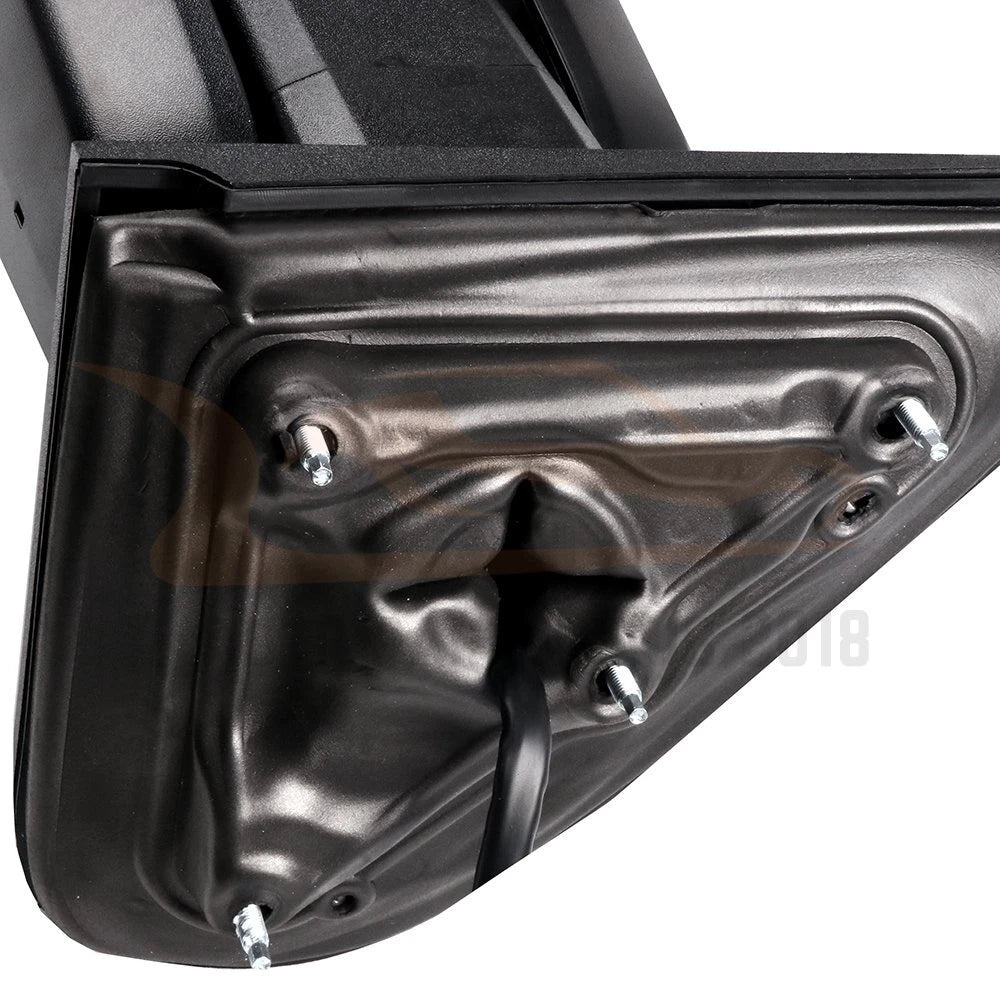 Set of 2 Power Signal Heated Chrome Tow Mirrors for Chevy GMC (2014–2018)
