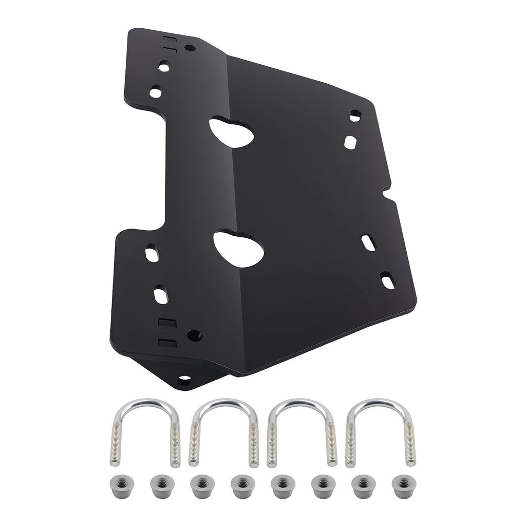Black Steel Plow Bracket for Honda Rancher 420, Foreman 500, 520 (2015–2024)