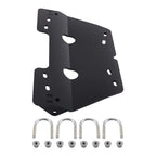 Black Steel Plow Bracket for Honda Rancher 420, Foreman 500, 520 (2015–2024)
