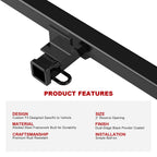 2 Inch Trailer Hitch Receiver for Mazda CX-5 (2013-2016)