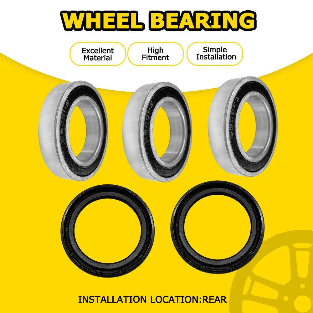 Rear Wheel Bearing Kit for Suzuki RMZ450 (2005–2018), RMX450 EXV (2010–2017)