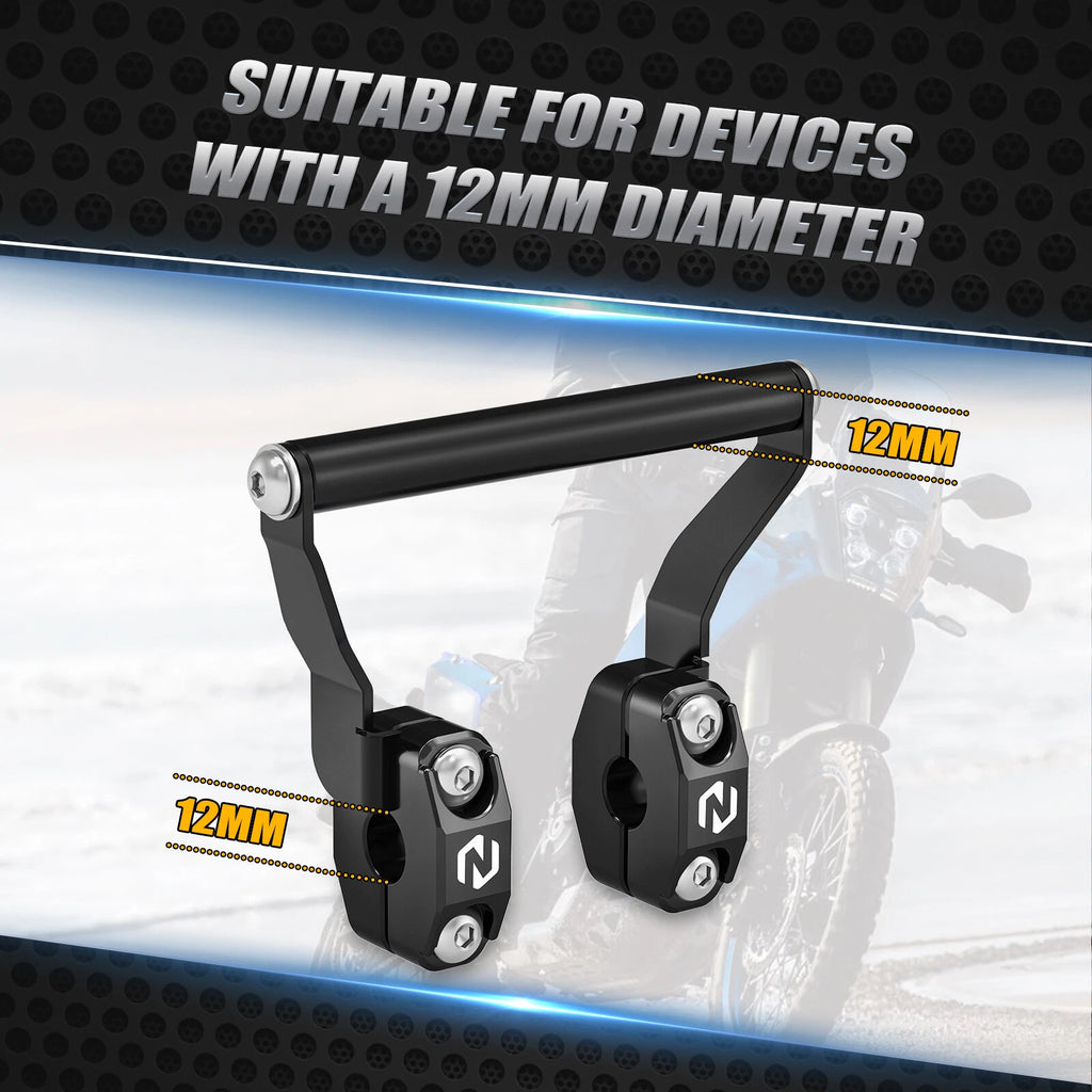 CNC Aluminum Navigation Rise Bracket for Yamaha Tenere 700 (2019–2023)