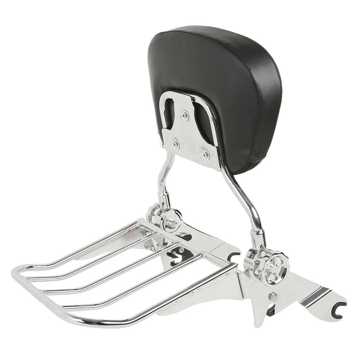 Sissy Bar Backrest Rack & Docking Kit for Harley Touring Street Glide (2014–2024)