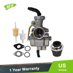 Carburetor for 50cc 70cc 90cc 110cc 125cc 135cc PZ Quad Go Kart (YYYY–YYYY)