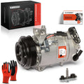 AC Compressor with Clutch for Chevy Camaro (2016–2024) Cadillac CTS (2016–2019)